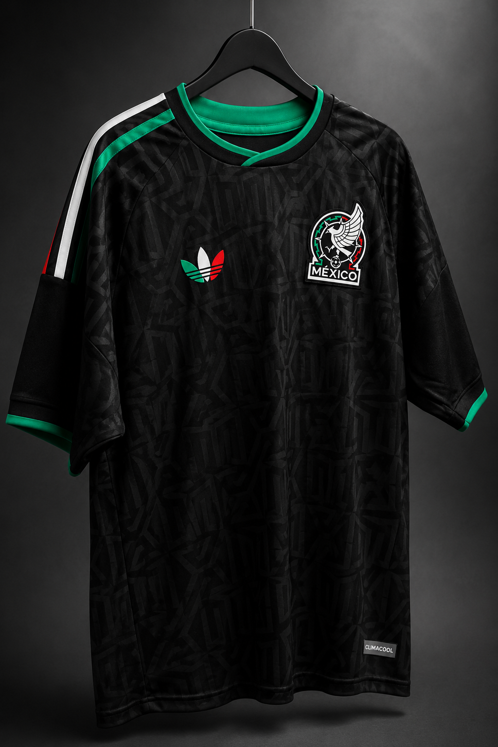Mexico Jersey - Special Edition Black Short Sleeve Football Shirt